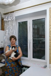 Михайлова Лилия Николаевна с котом Пушком