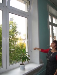 05 класс после ремонта, дистанционное управление фрамугой