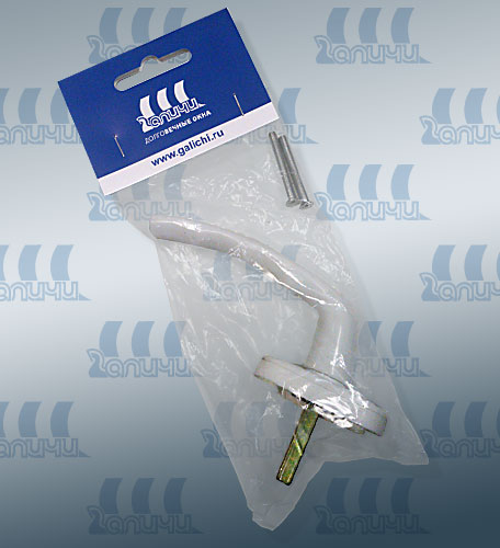 Ручка оконная белая